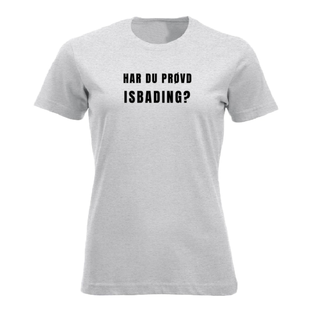Dame "Har du prøvd Isbading?" FibroNorge