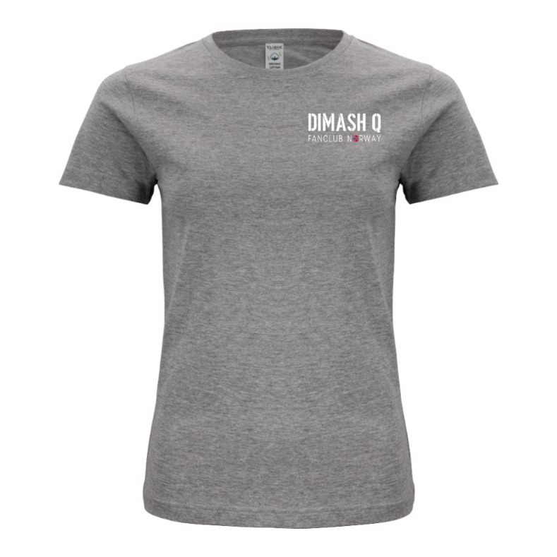 Dame - hvit logo foran og bak
