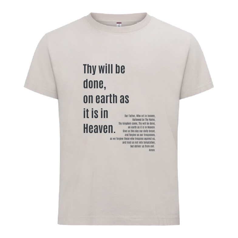 The Lord's Prayer - oversized Tee