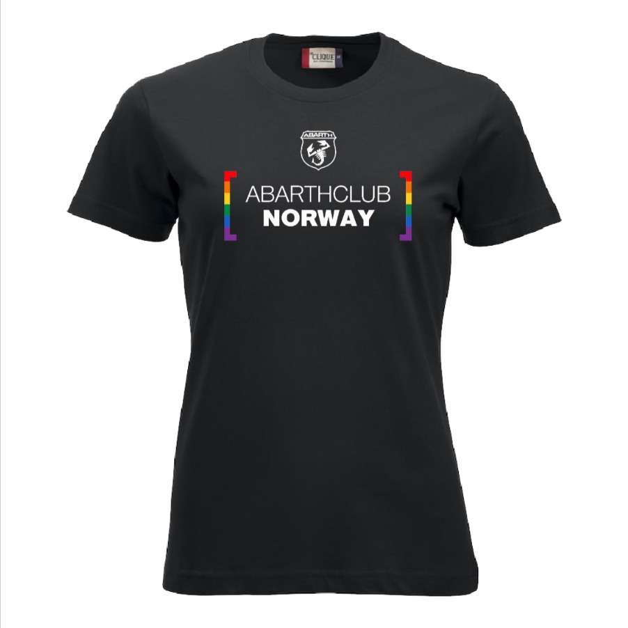 Abarthclub Pride mørk dame
