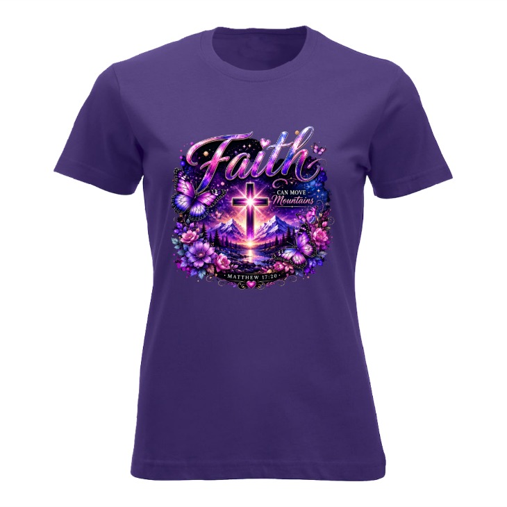 H71 Faith Dame T-Skjorte
