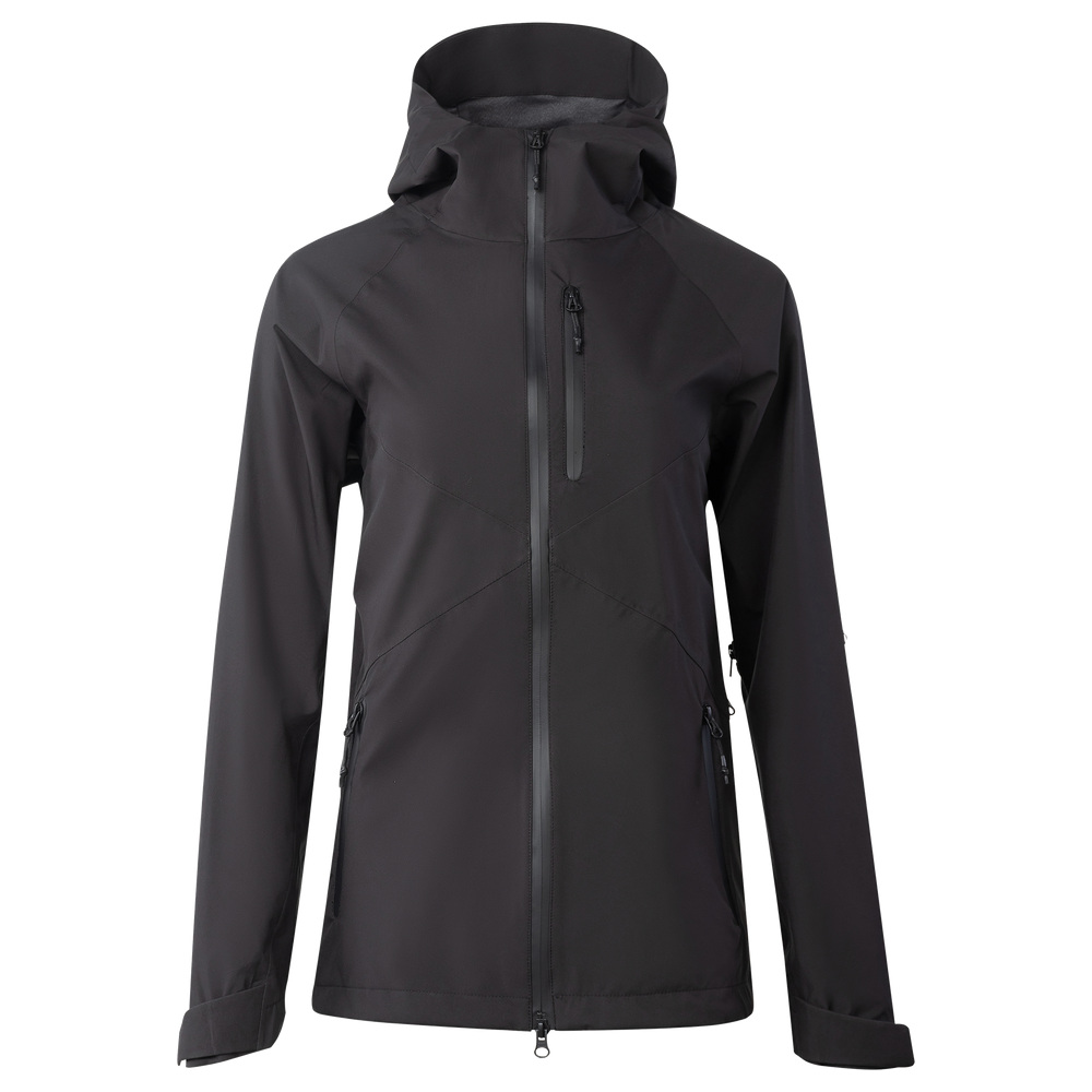 Moro Shell Jacket W – Black – front
