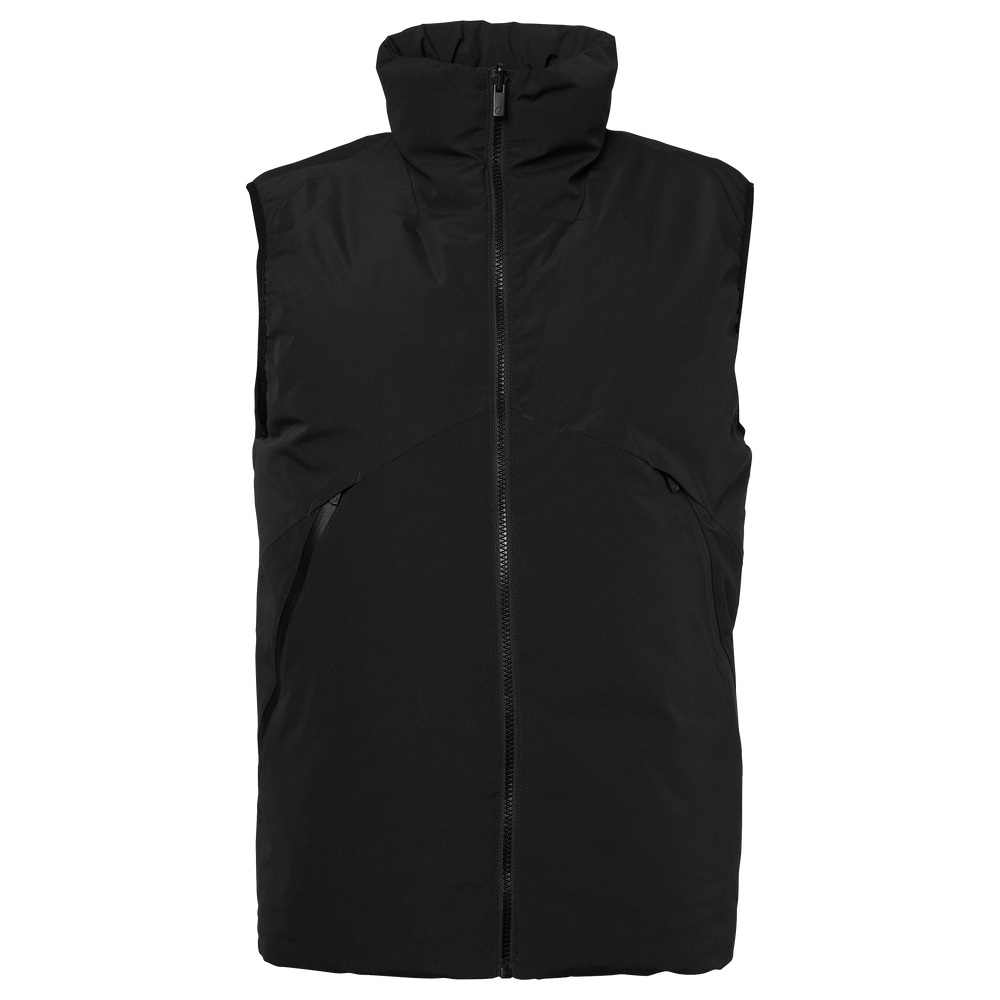 Flynn Reversable Vest – Black – glatt front