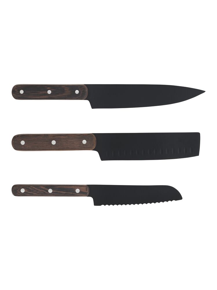 Orrefors Jernverk knivsett, 3 deler - Bilde 2