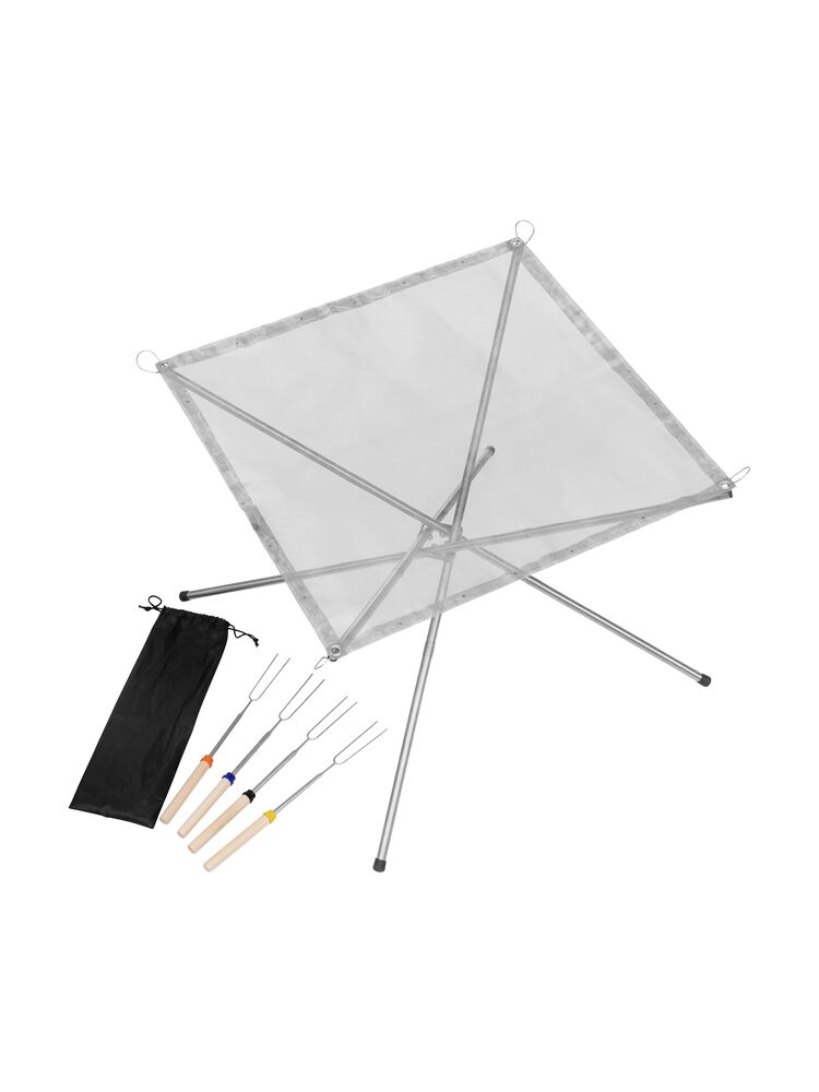 Orrefors Outdoor sammenleggbart ildsted med grillpinner - Bilde 2