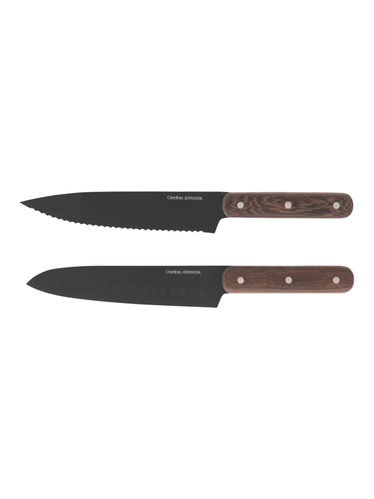 Orrefors Jernverk Blacksmith kniver og brett - Bilde 2