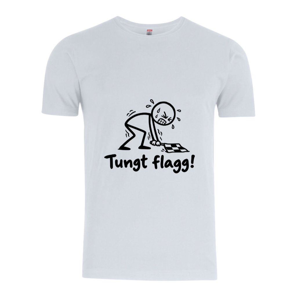 Tungt flagg premium t-shirt