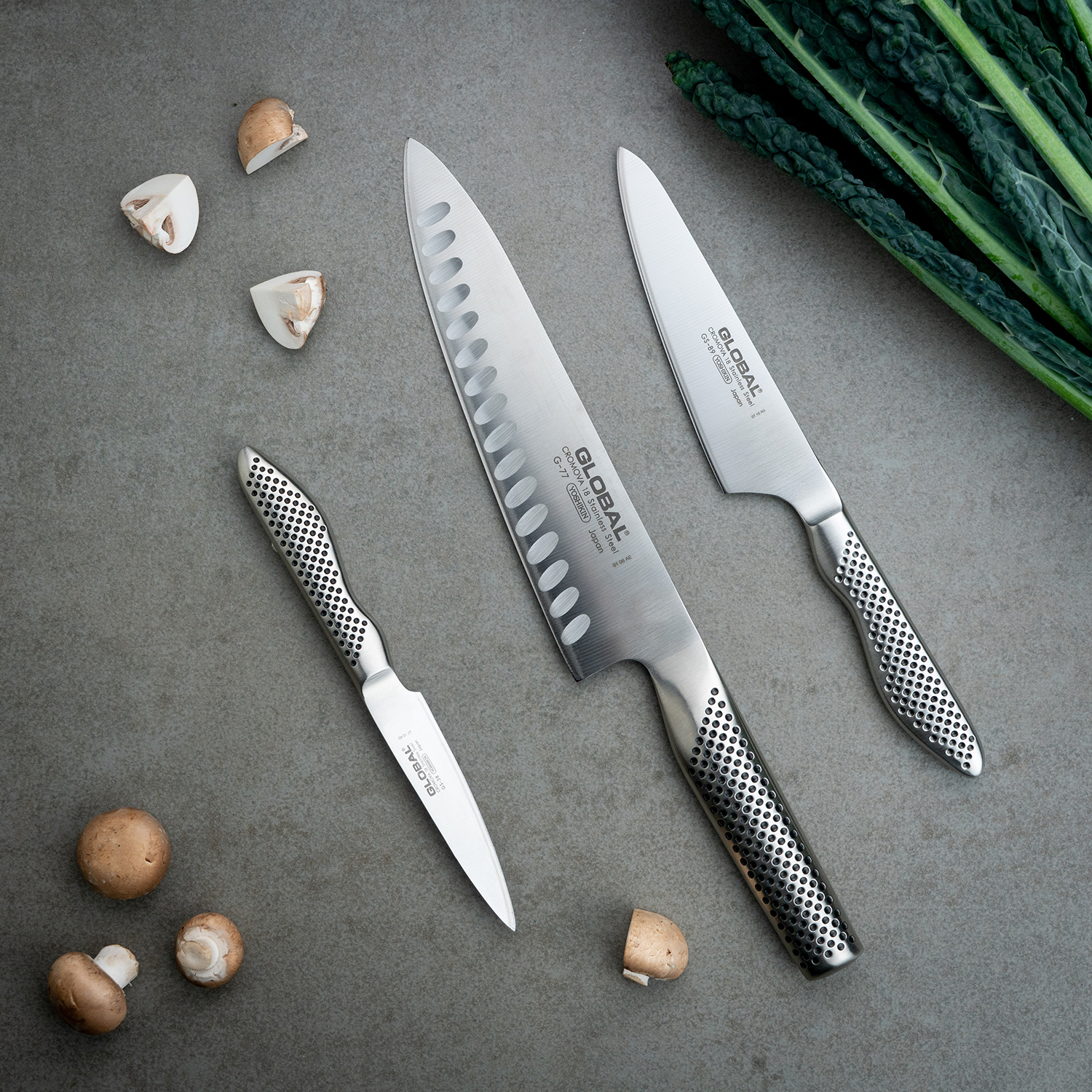 Knivsett, 3 deler, G-77 / GS-89 / GS-38 – Global