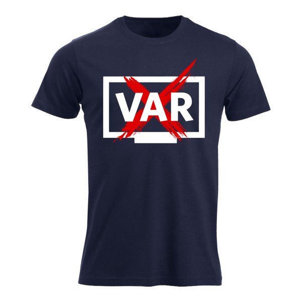 NEI TIL VAR T-skjorte – mørke klubbfarger