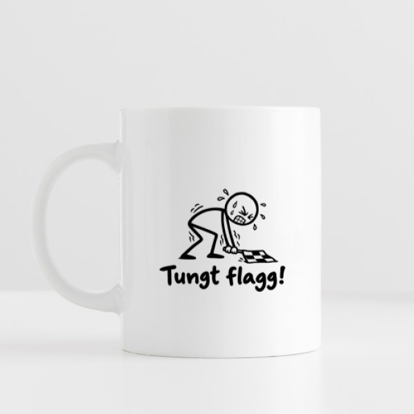 Tungt flagg Nardo krus