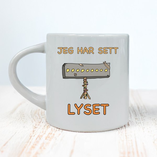 Jeg har sett lyset – morsom EMDR-kopp med ordspill