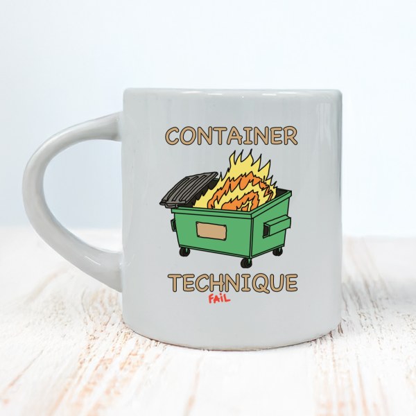 Container Technique Fail – morsom EMDR-kopp for terapeuter