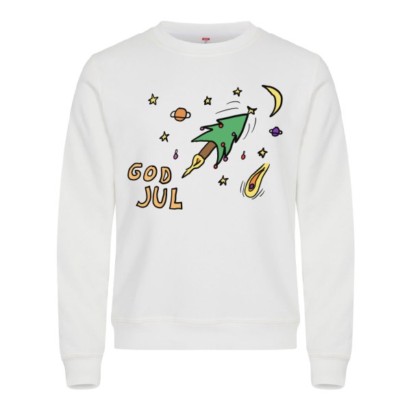 God jul fra verdensrommet – morsom julegenser med juletre