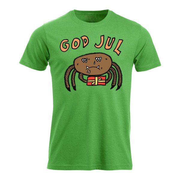 Sad Spider – morsom jule-T-skjorte med edderkopp