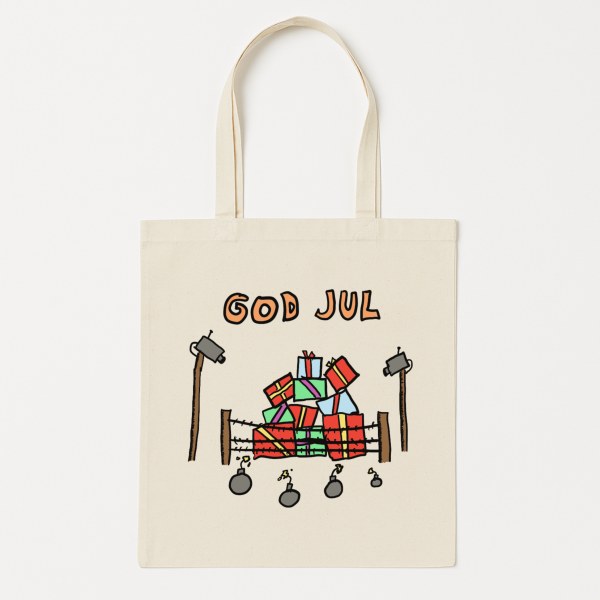 God Jul Security – morsomt bærenett med julemotiv