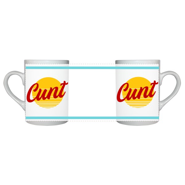 Double Cunt Kaffekopp